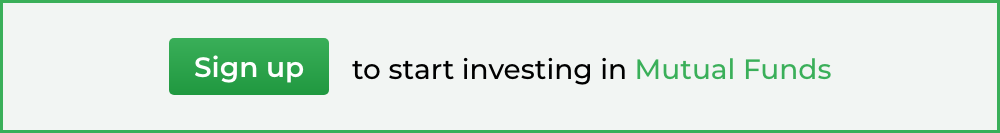 Sign Up to start investing in Mutual Funds